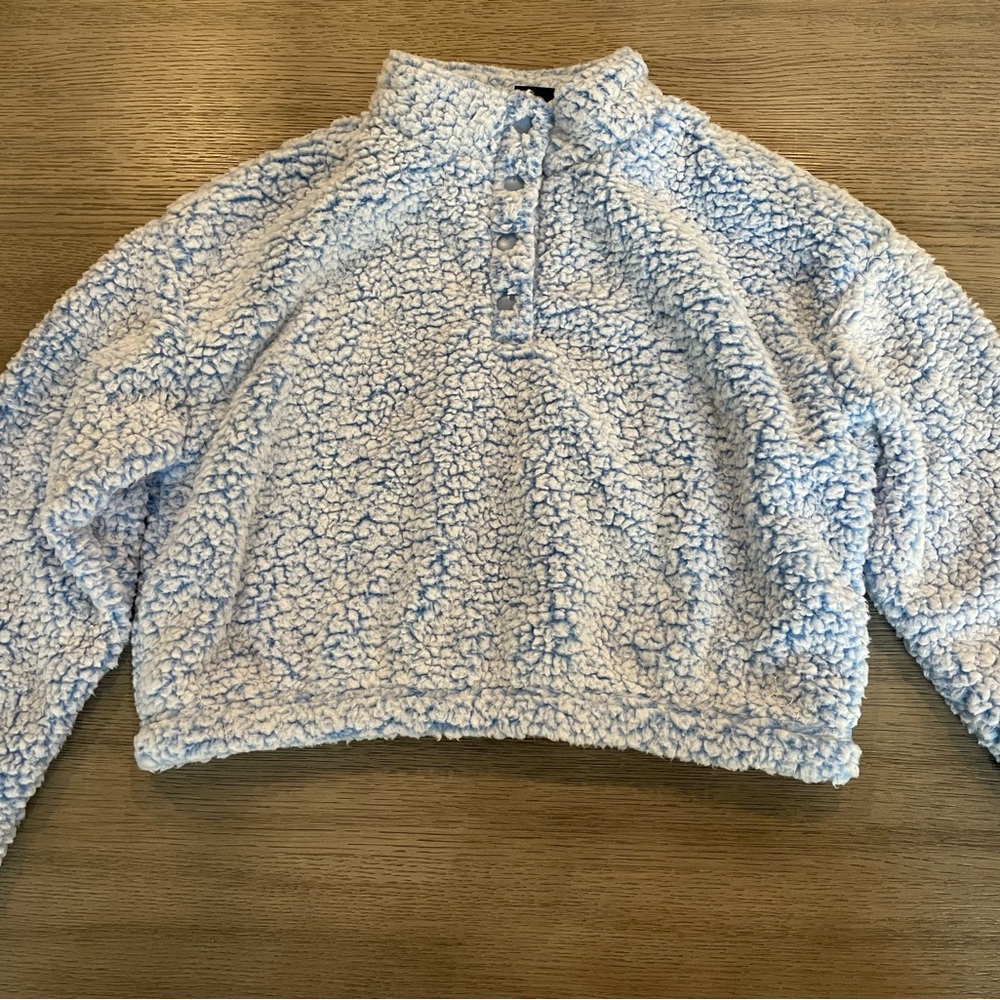 PacSun Powder Blue Sherpa